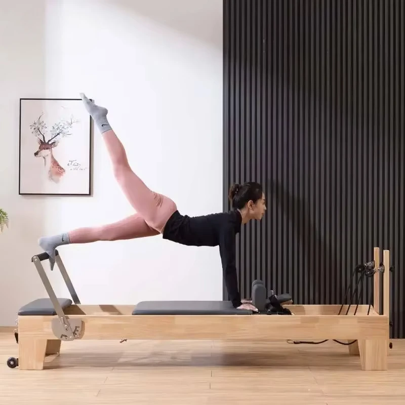 Pilates Yoga Machine - 홈짐 전문 요가 트레이닝 침대 나무