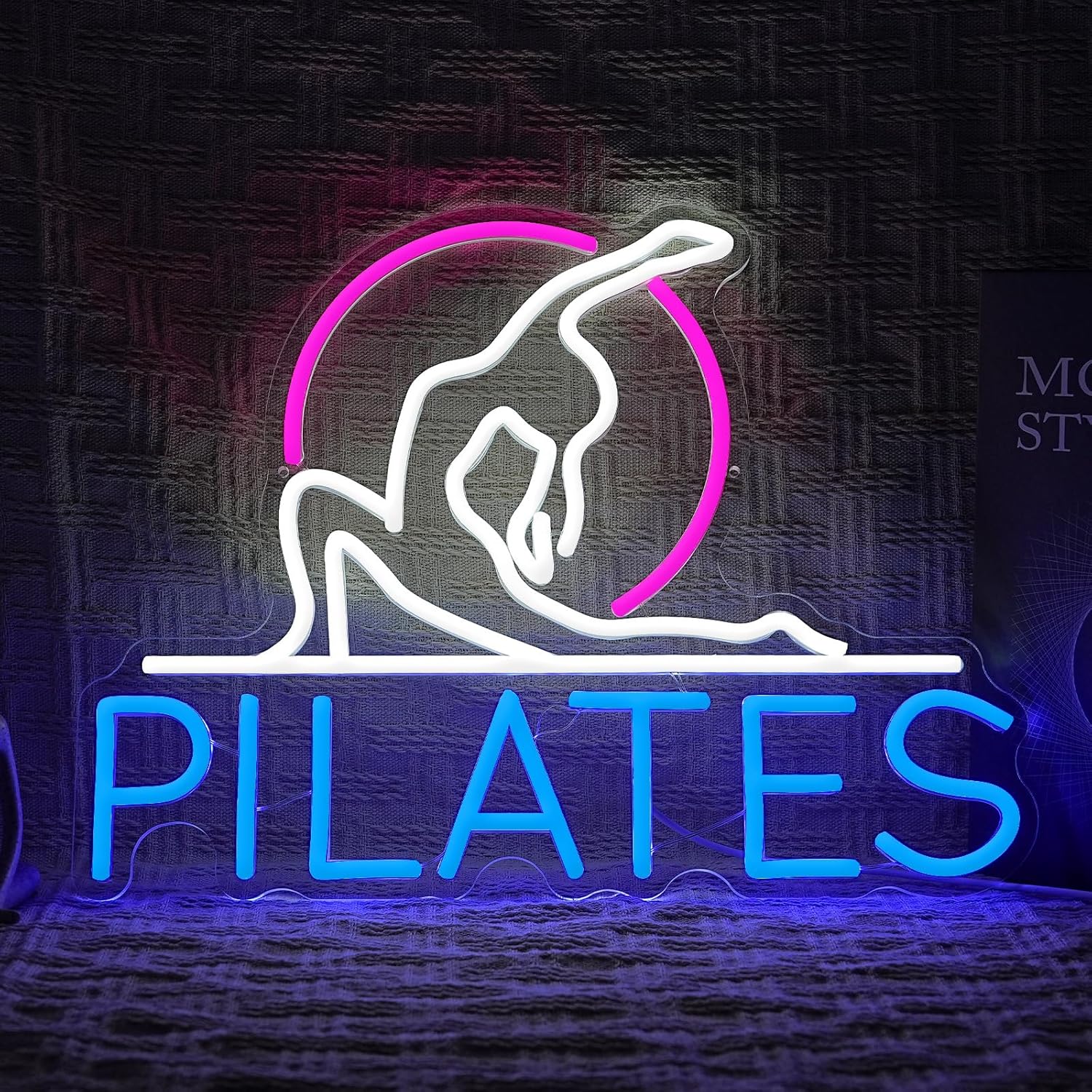 Pilates Yoga Room - 필라테스 네온사인 요가 스튜디오 네온 조명