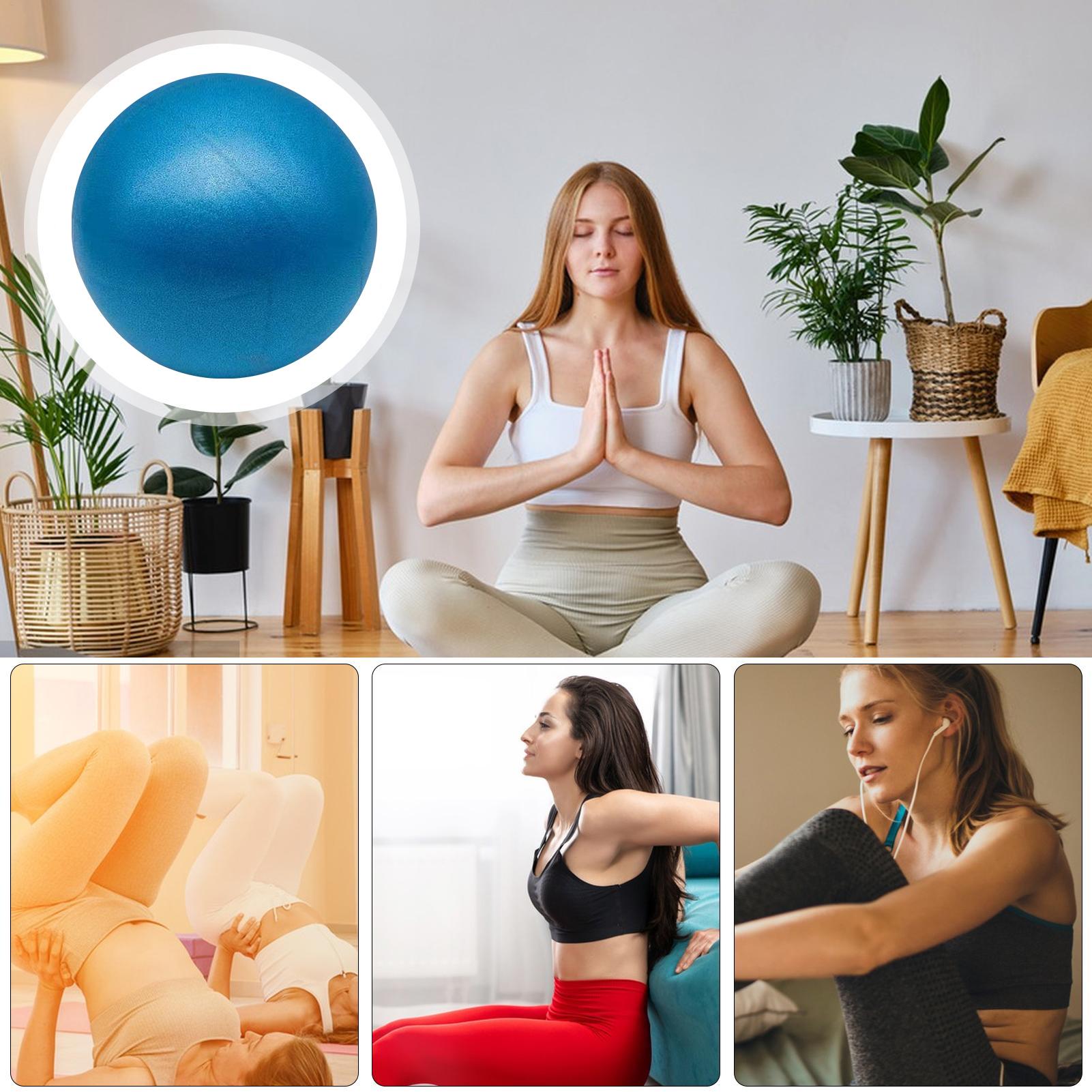 Pilates Toning Ball - 15cm 요가 공 방폭형 서리로 덥은
