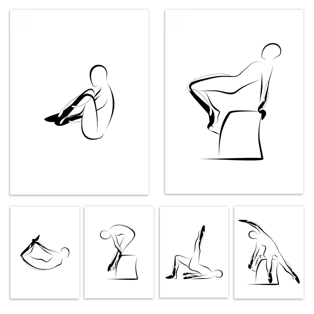 Pilates Yoga Room - 필라테스 포스터, 필라테스 푸쉬업, 필라테스 포즈,