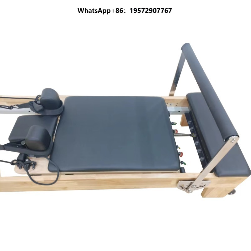 Pilates Yoga Machine - 솔리드 오크 원목 필라테스 리포머 머신
