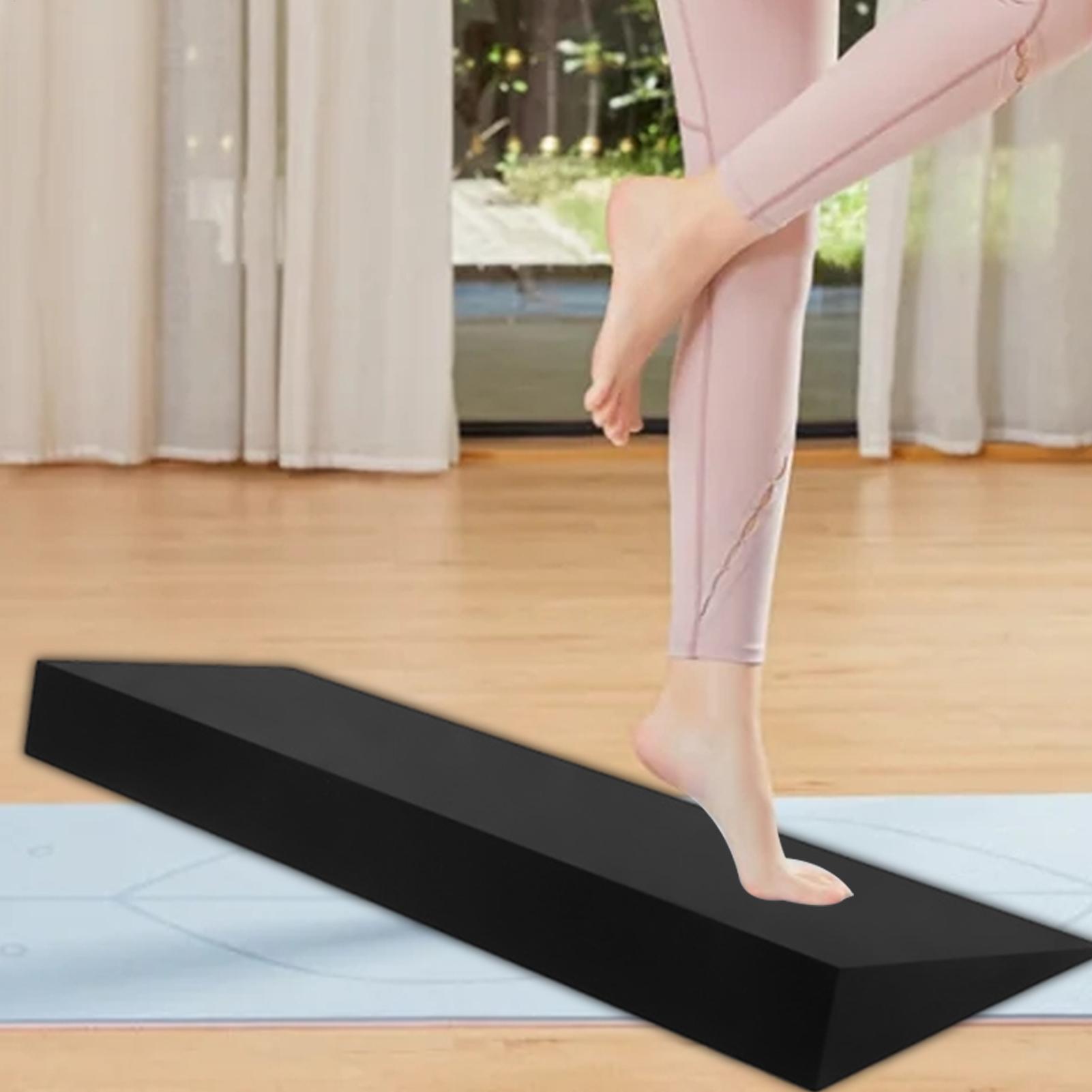 Pilates Yoga Block - 종아리 스트레칭 및 발뒤꿈치 엘리베이션 스쿼트용