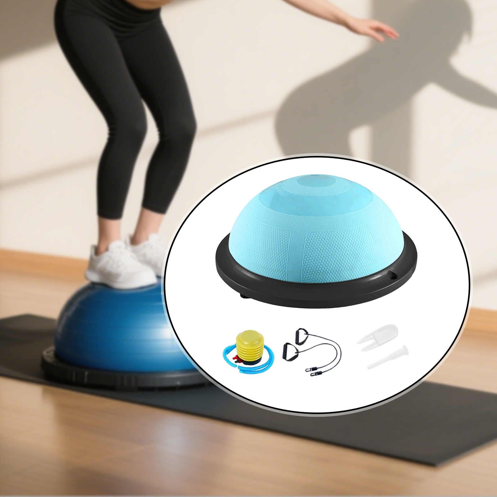 밸런스 볼 반구형 볼 요가 피트니스 볼 필라테스 발 반 - Pilates Toning Ball 리뷰 및 가격