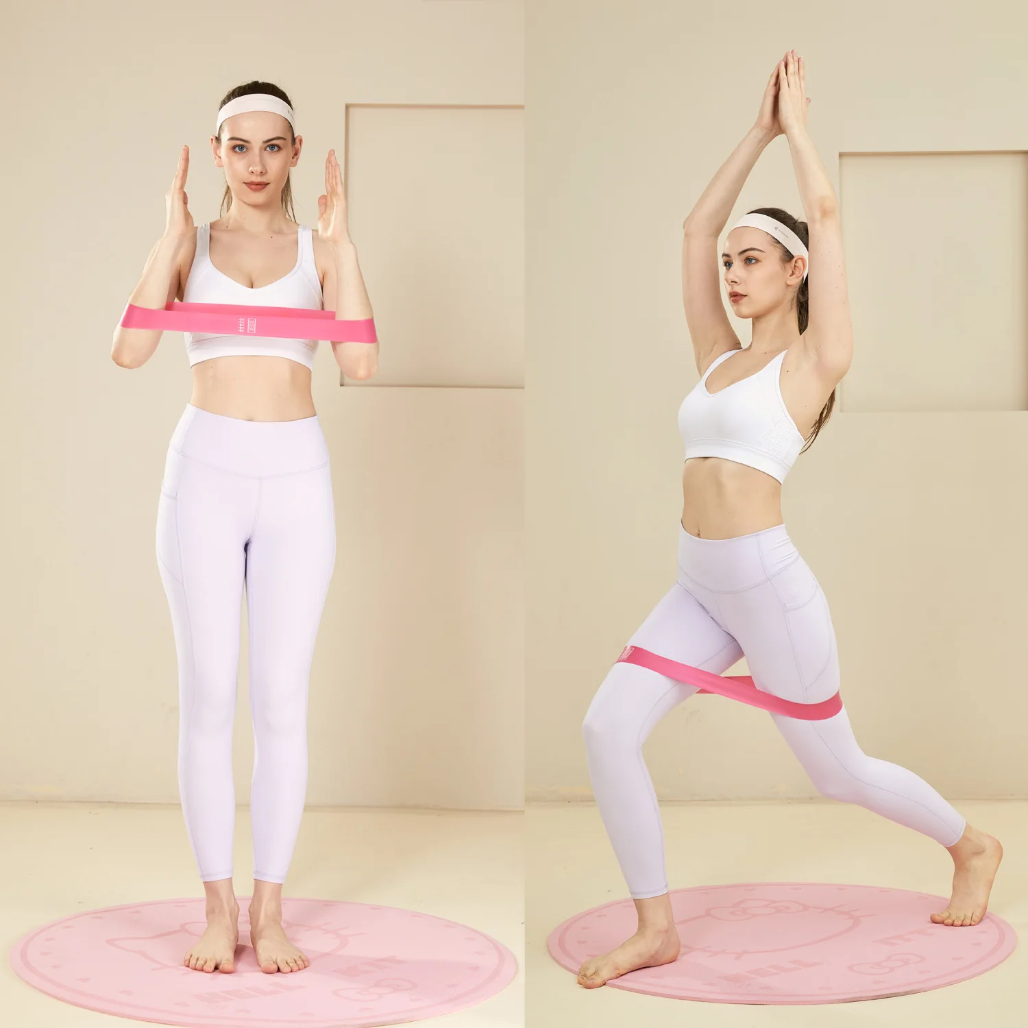 탄성 피트니스 저항 밴드, 가정, 요가, 필라테스, 크 - Difference Pilates And Yoga 리뷰 및 가격