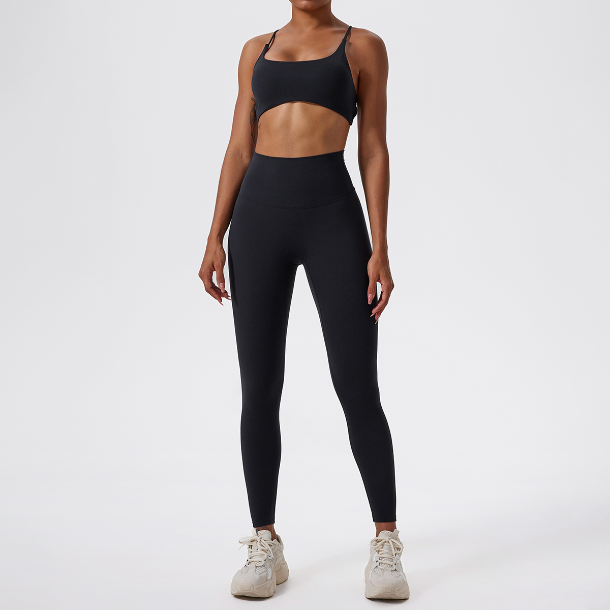 헤루이사비 짐 피트니스 스포츠 브라 여성 피트니스 세트 - Pilates Yoga Legging 리뷰 및 가격