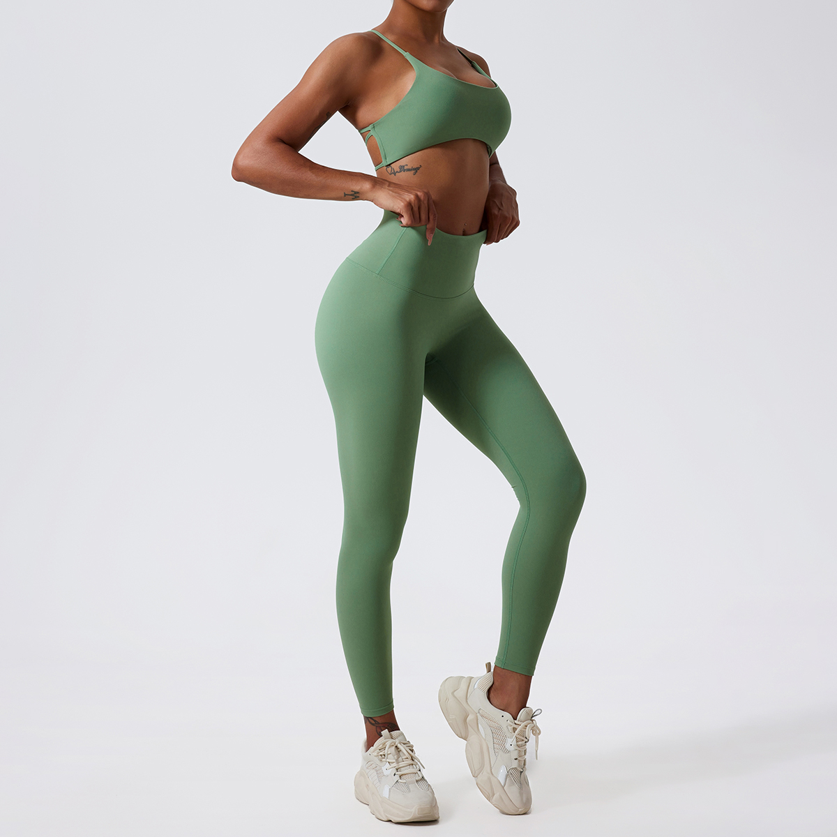 헤루이사비 짐 피트니스 스포츠 브라 여성 피트니스 세트 - Pilates Yoga Legging 리뷰 및 가격
