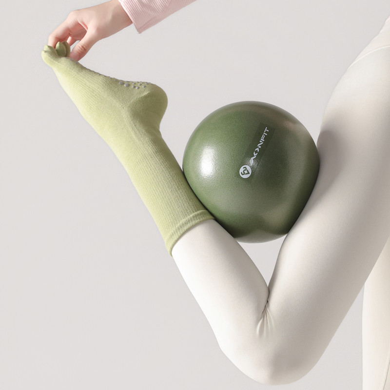 1 쌍 여성 요가 양말 캔디 컬러 코튼 실리콘 미끄럼  - Pilates Yoga &A 리뷰 및 가격