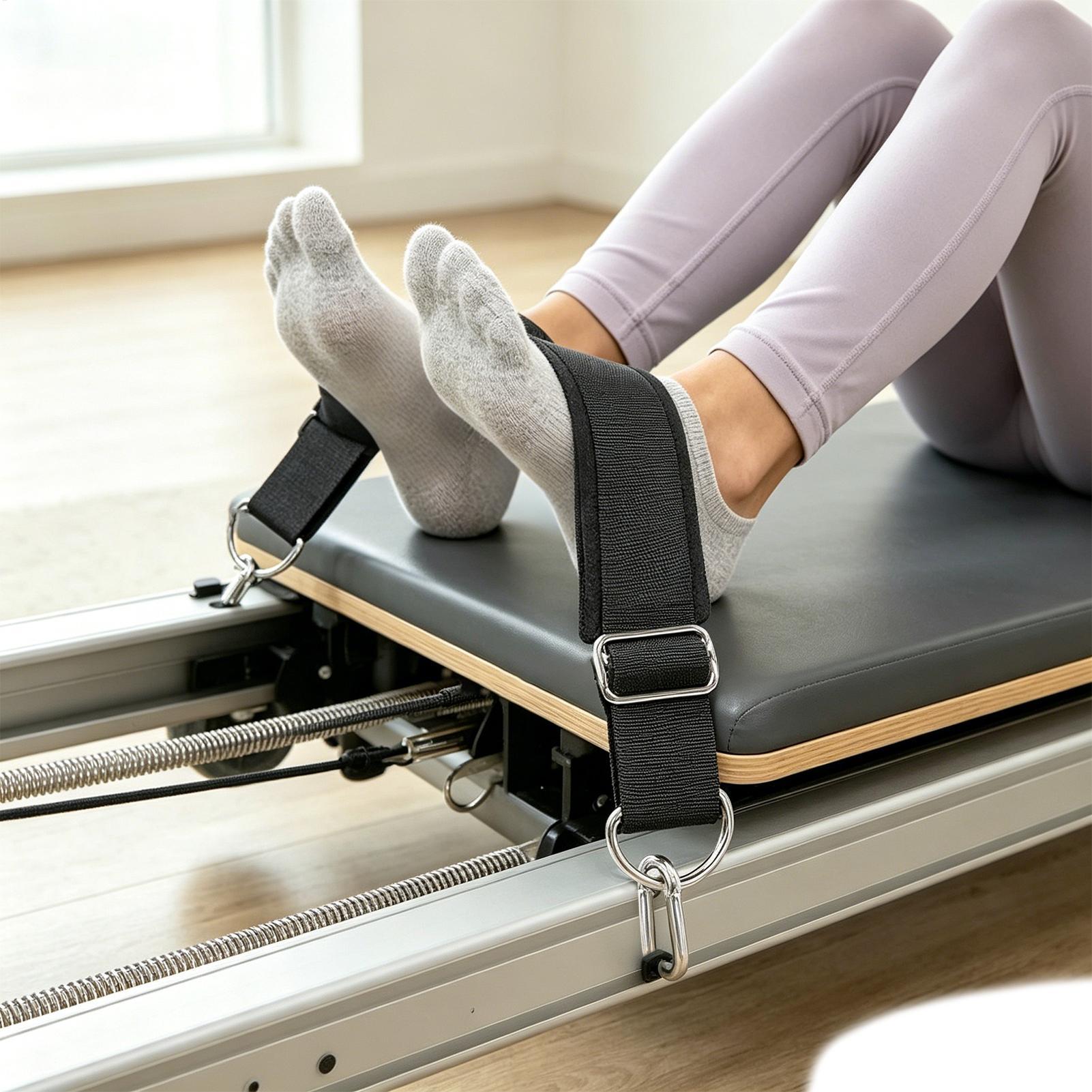필라테스 풋스트랩 두꺼운 조절 가능 미끄럼 방지 헤비듀 - Pilates & Yoga En Talavera Raquel Díaz 리뷰 및 가격