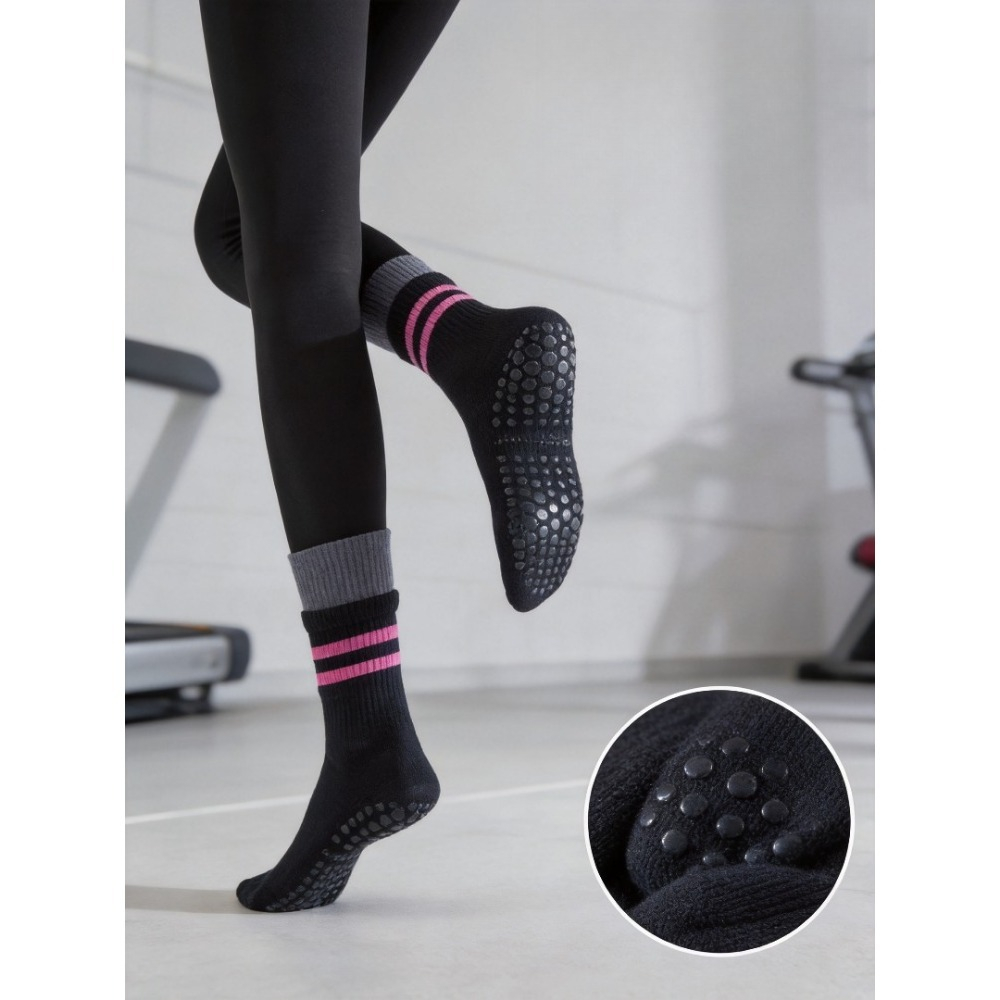 1pc 코튼 통기성 안티 슬립 요가 양말 캐주얼 스트라 - Pilates Yoga And Gym 리뷰 및 가격