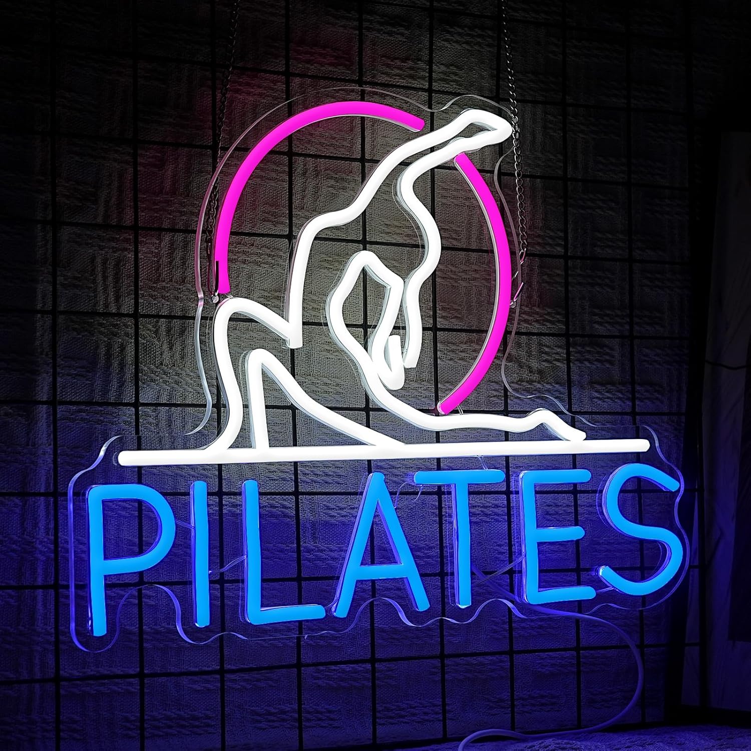 필라테스 네온사인 요가 스튜디오 네온 조명 USB 전원 - Pilates Yoga Room 리뷰 및 가격