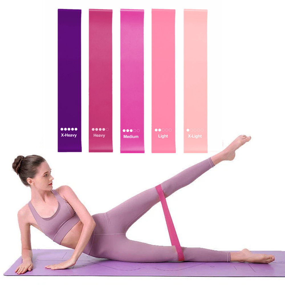 5팩 TPE 루프형 저항 밴드 키트, 5가지 저항 레벨 - Difference Pilates And Yoga 리뷰 및 가격