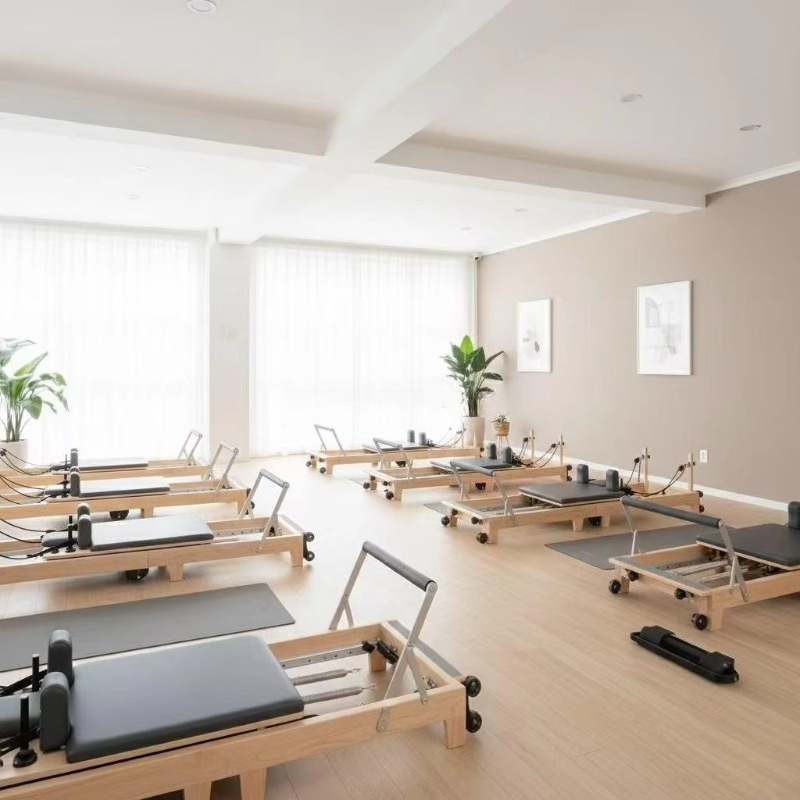 홈 짐 장비 접이식 상업용 스튜디오 머신 나무 요가 오 - Pilates Yoga Machine 리뷰 및 가격