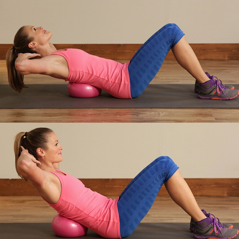 새로운 25cm 요가 공 운동 체조 피트니스 필라테스  - Pilates Toning Ball 리뷰 및 가격