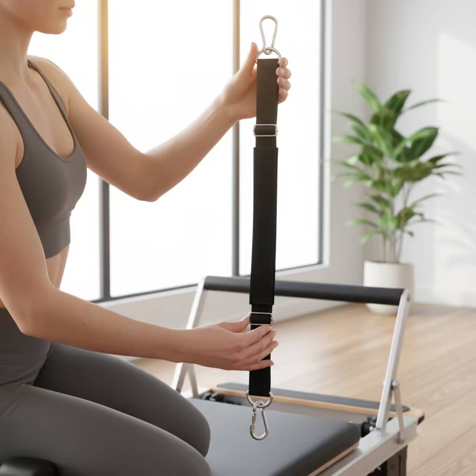 조절 가능한 후크 스트랩 스티치 후크 스트랩 피트니스  - Pilates & Yoga En Talavera Raquel Díaz 리뷰 및 가격