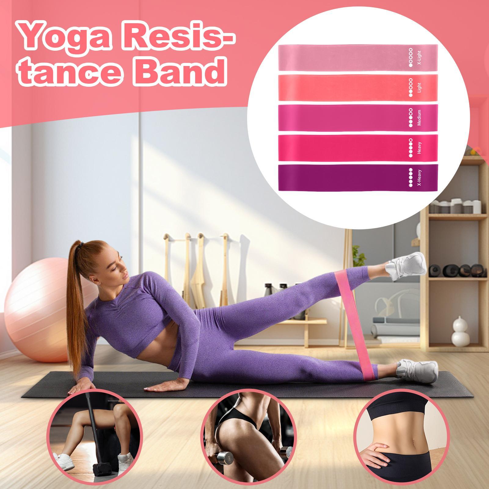 요가 스포츠 운동 탄성 피트니스 밴드 가정용으로 이상적 - Difference Pilates And Yoga 리뷰 및 가격