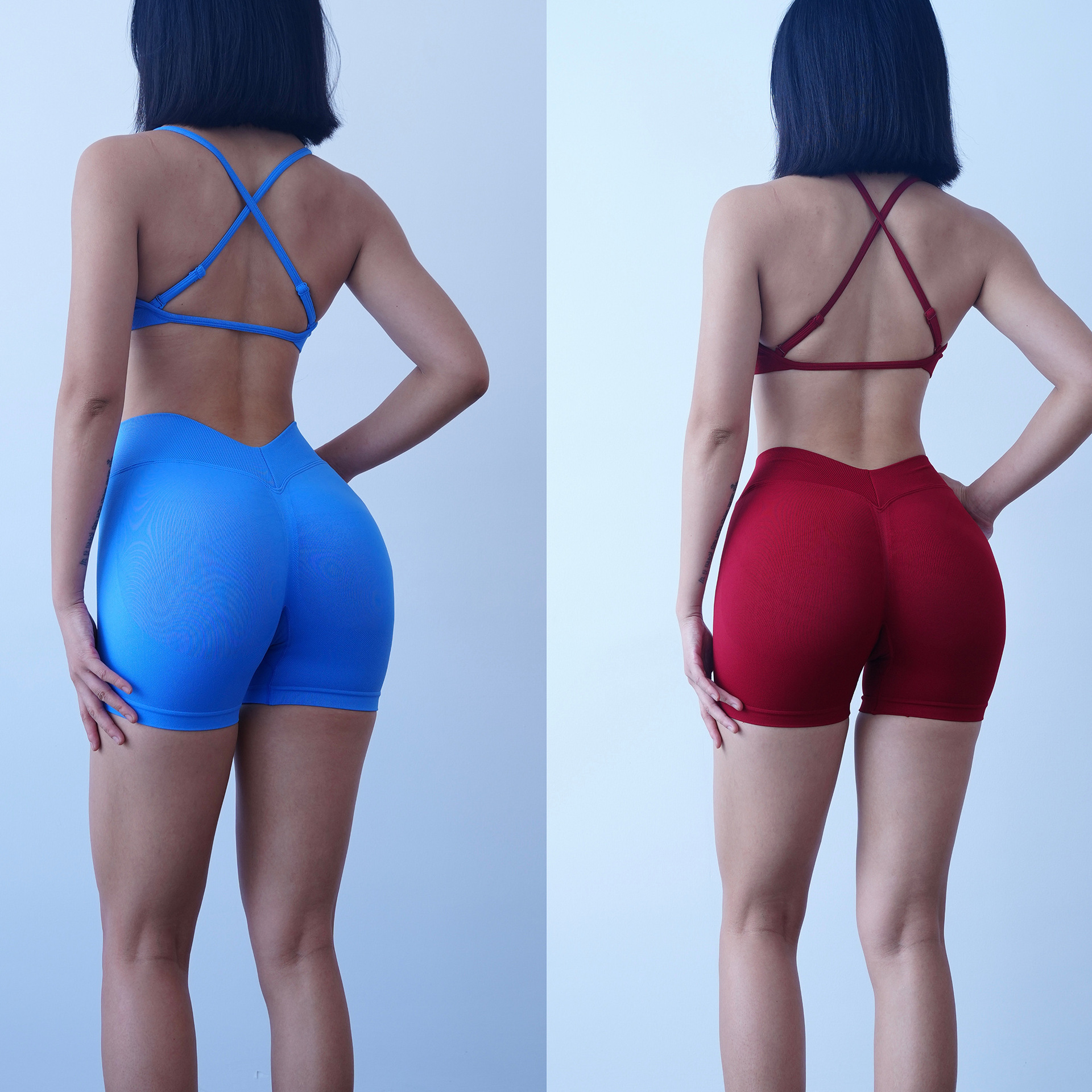 2PCS DLOGO 여성용 심리스 퀵 드라이 피트니스  - Pilates Yoga And Gym 리뷰 및 가격