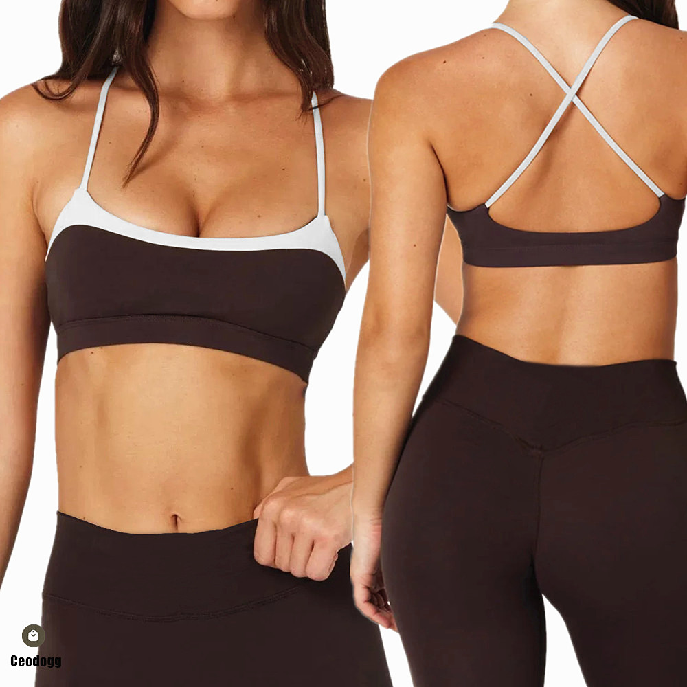 여성용 패드 요가 브라 팬츠 러닝 반바지 콘트라스트 트 - Pilates Yoga Legging 리뷰 및 가격