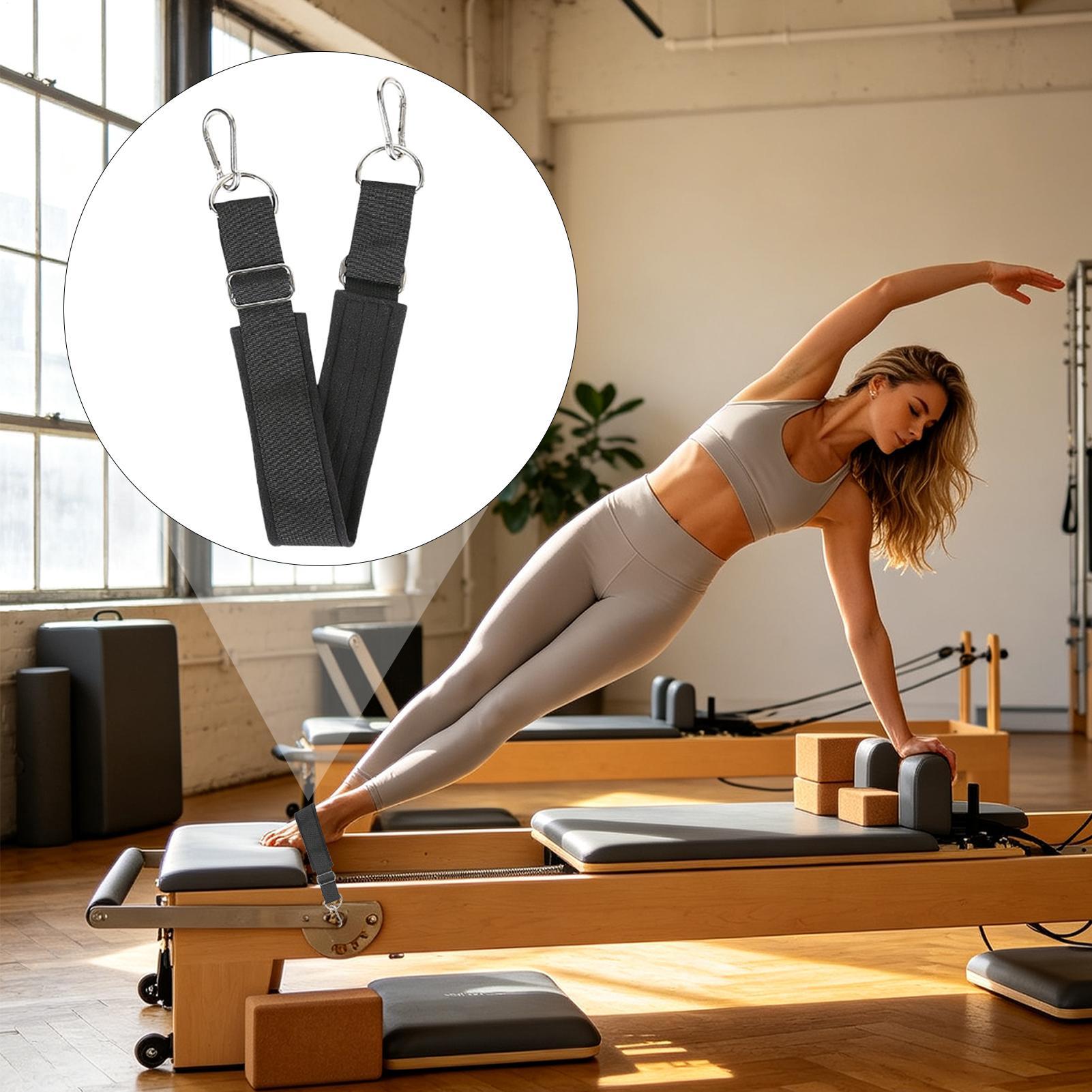 리포머 풋스트랩 더블 루프 두꺼운 논슬립 조절 가능한  - Pilates Yoga And Gym 리뷰 및 가격