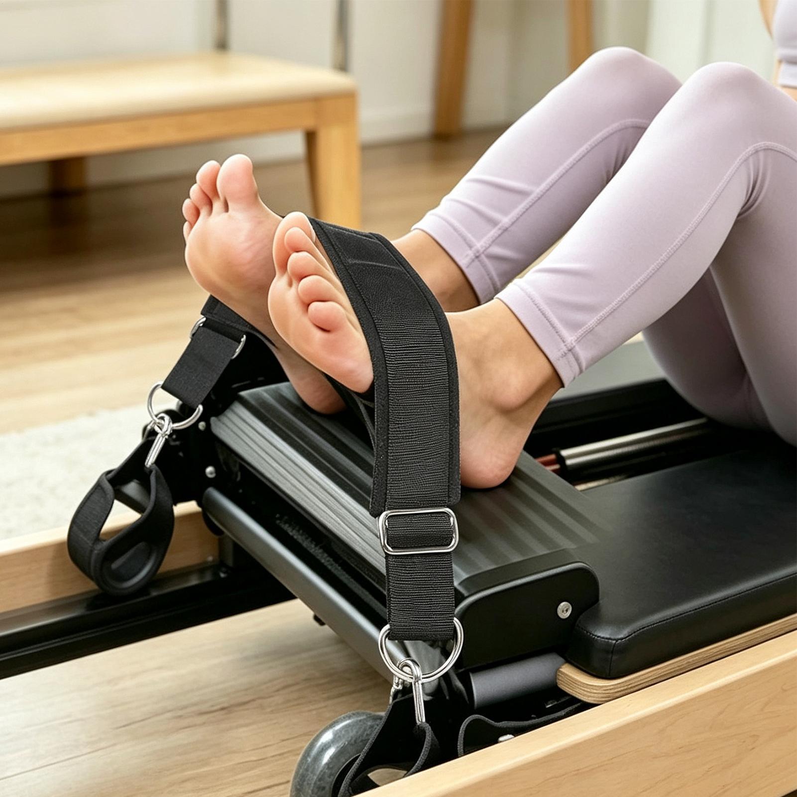 리포머 풋스트랩 더블 루프 두꺼운 논슬립 조절 가능한  - Pilates Yoga And Gym 리뷰 및 가격